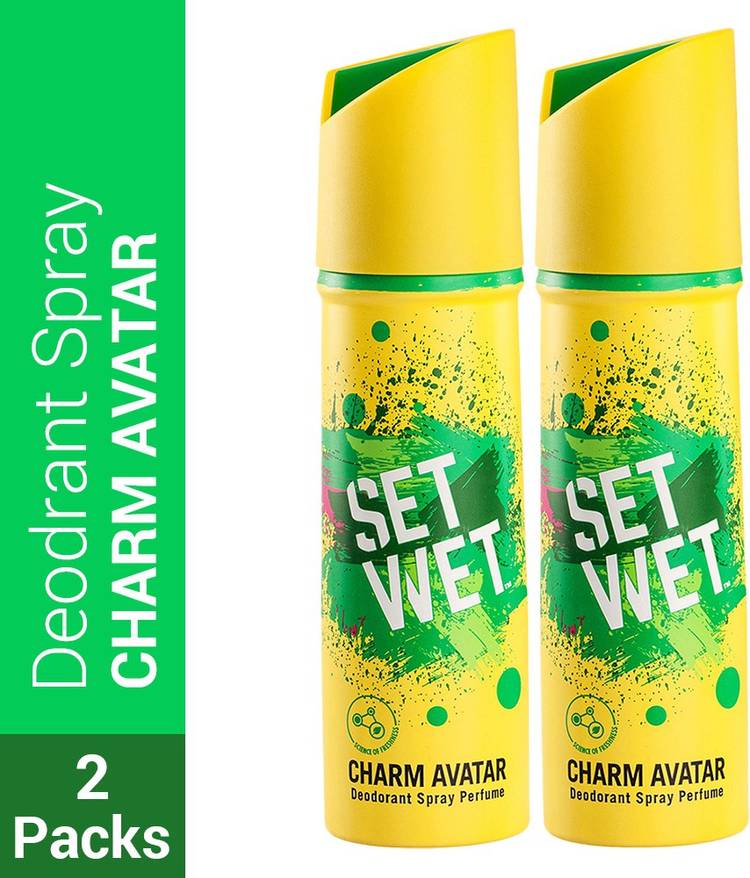 Set Wet Charm Avatar Deodorant & Body Spray Perfume Deodorant Spray  -  For Men