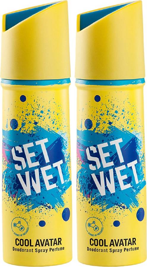 Set Wet Cool Avatar Deodorant & Body Spray Perfume Deodorant Spray  -  For Men