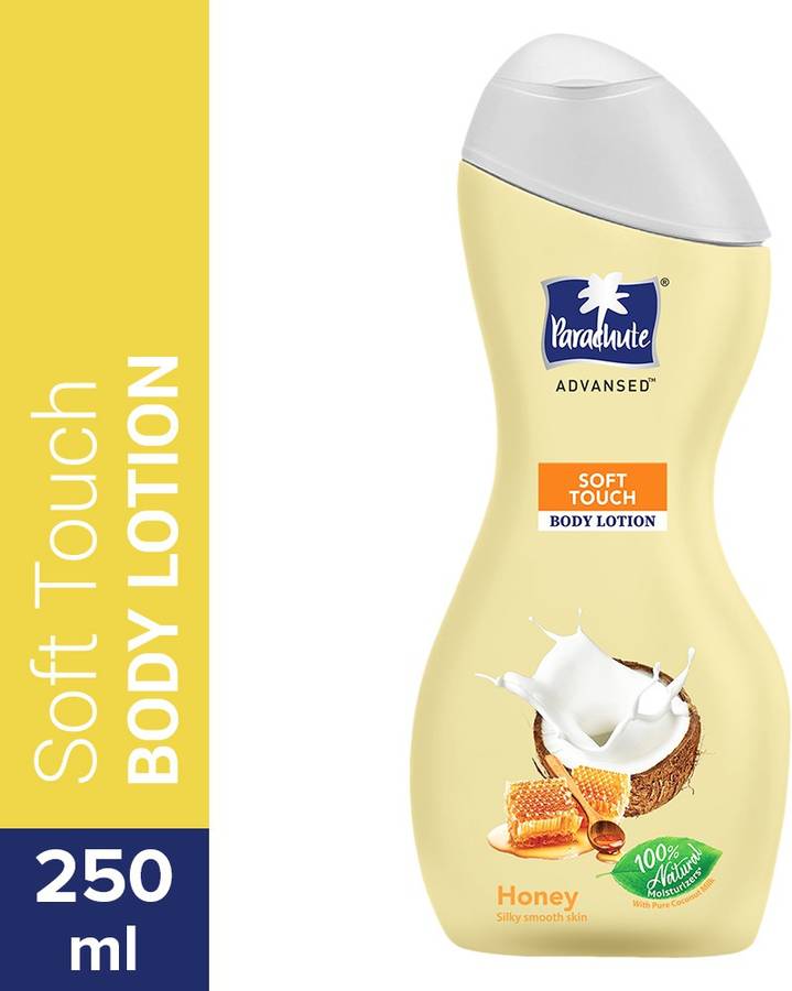 Parachute Advansed Body Lotion Soft Touch,With Honey,Silky Smooth Skin