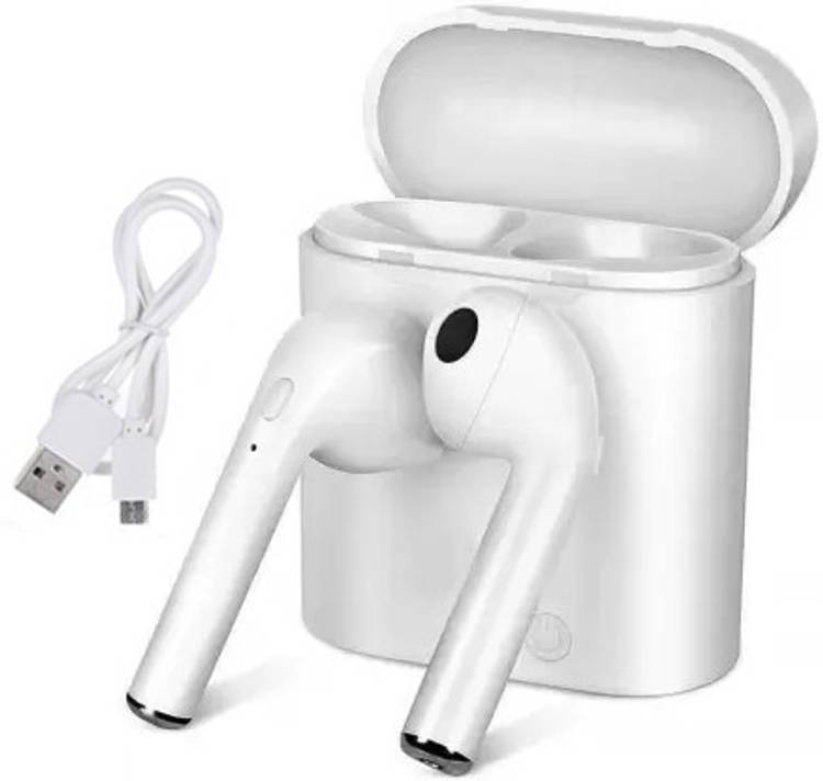 CASADOMANI I7S True Twins With Mic Sports Earphone With Charging Box Bluetooth Headset