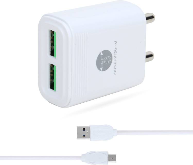 Remembrand Blaze 300 2.4 A Multiport Mobile Charger with Detachable Cable