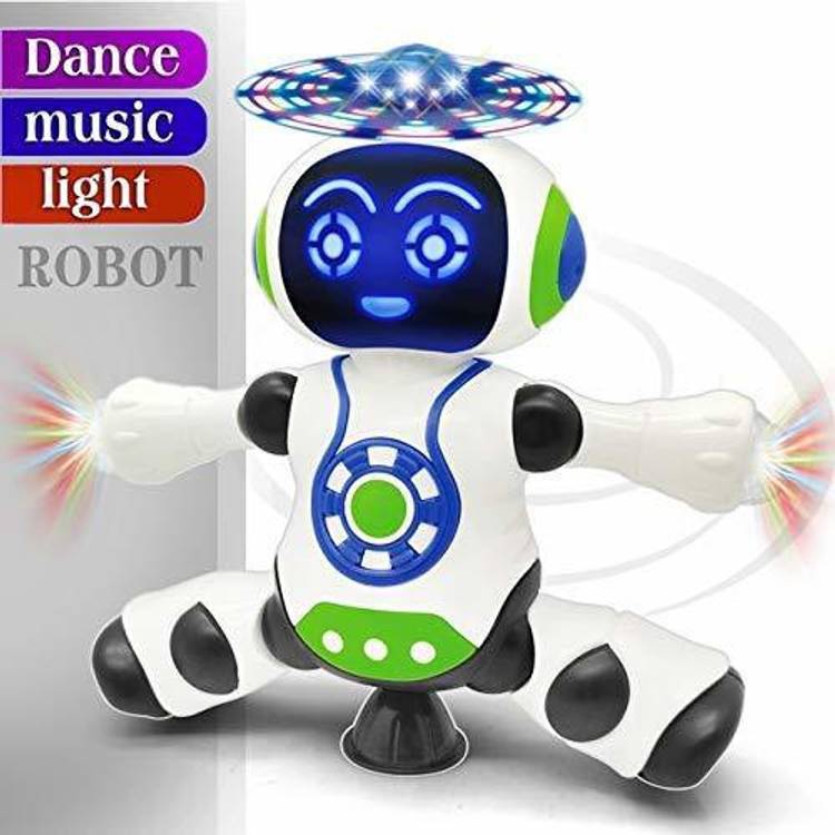 hda group Dancing Robot with Music, Robot for Kids with 3D Flashing Lights