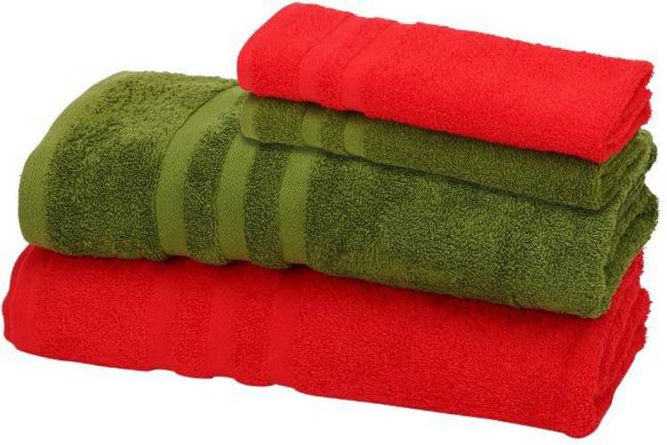 NANDAN JOY Cotton 460 GSM Bath Towel Set