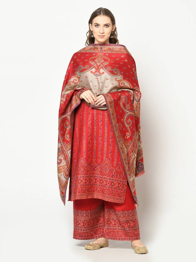 Acro Wool Woven Kurta & Palazzo Material Price in India
