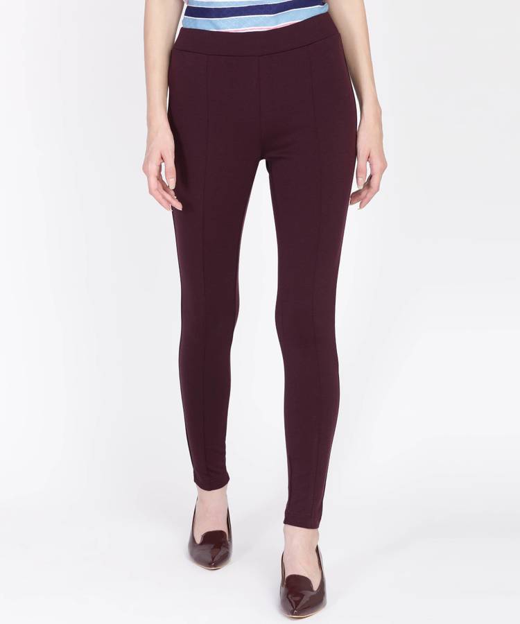 PEOPLE Maroon Jegging