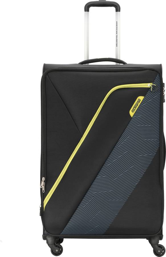 Small Cabin Luggage (55 cm) - AMT WALES SPINNER 55CM BLACK - Black