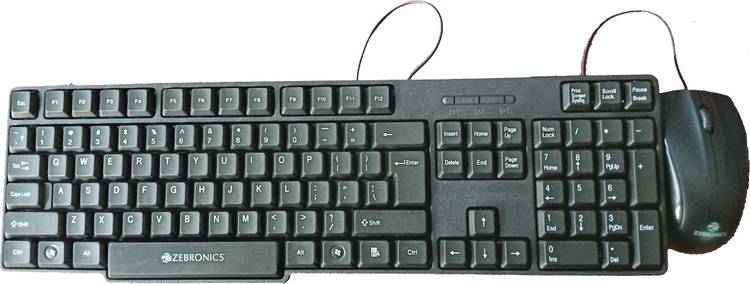 ZEBRONICS ZEB-JUDWAA 750 Wired USB Multi-device Keyboard