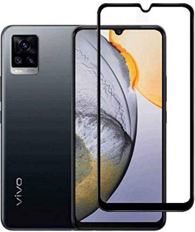 Colorcase Tempered Glass Guard for Vivo V20