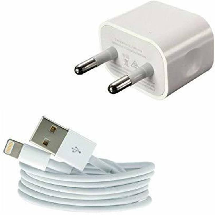 k-retail Fast Charger Adapter with USB Cable Compatible for All iPhone 5/ 5s/ SE/ 6/ 6s/ 6Plus/ 7/ 7Plus/ 8/8 Plus/X/Xs/XR/XS/iPods/iPadFast Charger Adapter with USB Cable Compatible for All iPhone 5/ 5s/ SE/ 6/ 6s/ 6Plus/ 7/ 7Plus/ 8/8 Plus/X/Xs/XR/XS/i