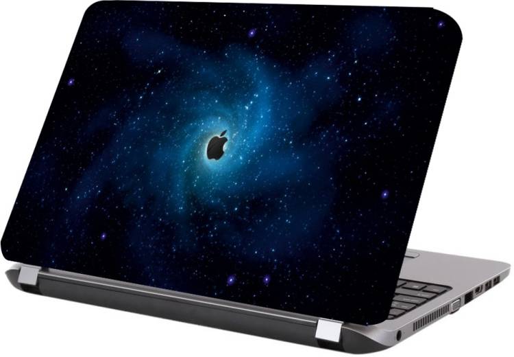 KALARKARI Laptop Skin apple galaxy symbol Premium matte finish vinyl HD printed Easy to Install Laptop Skin/Sticker/Vinyl/Cover for all size laptops upto 15.5 inch vinyl Laptop Decal 15.6