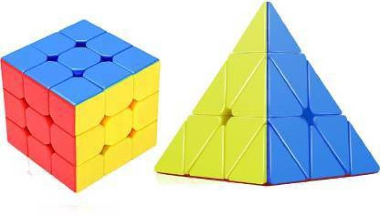 JUBLYN COMBO OFFER Triangle Magic Cube + Square Cube