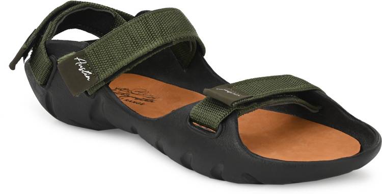 Men Green Sports Sandal