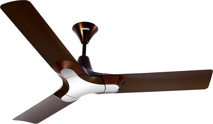 LUMINOUS New York Brooklyn 1200 mm Silent Operation 3 Blade Ceiling Fan