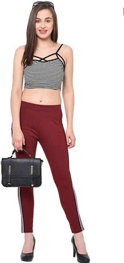 kraft Maroon Jegging