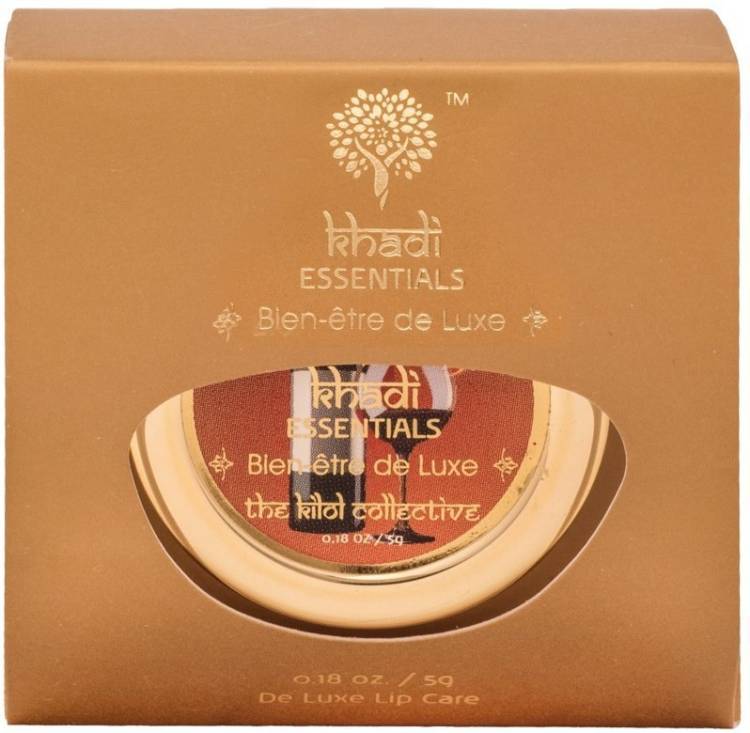 Khadi Essentials Beetroot Lip Balm For Dark Lips, Men and Women, Paraben Free Wine Grapefruit Price in India