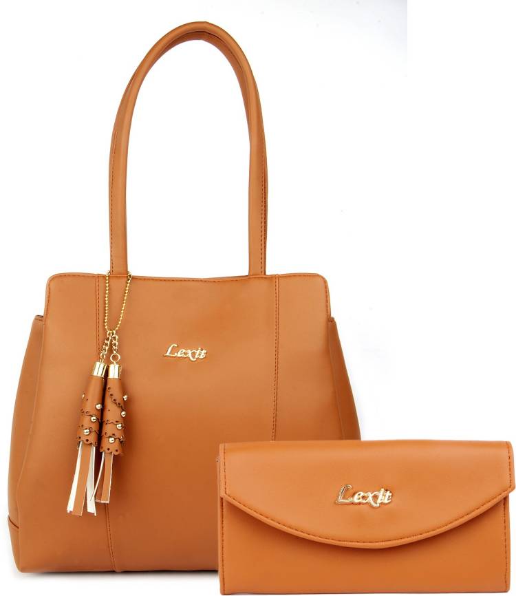 Women Tan Shoulder Bag Price in India