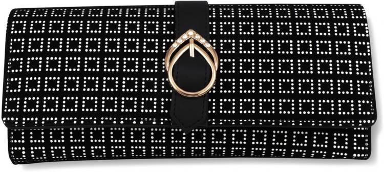 Casual, Party, Formal, Sports Black Clutch