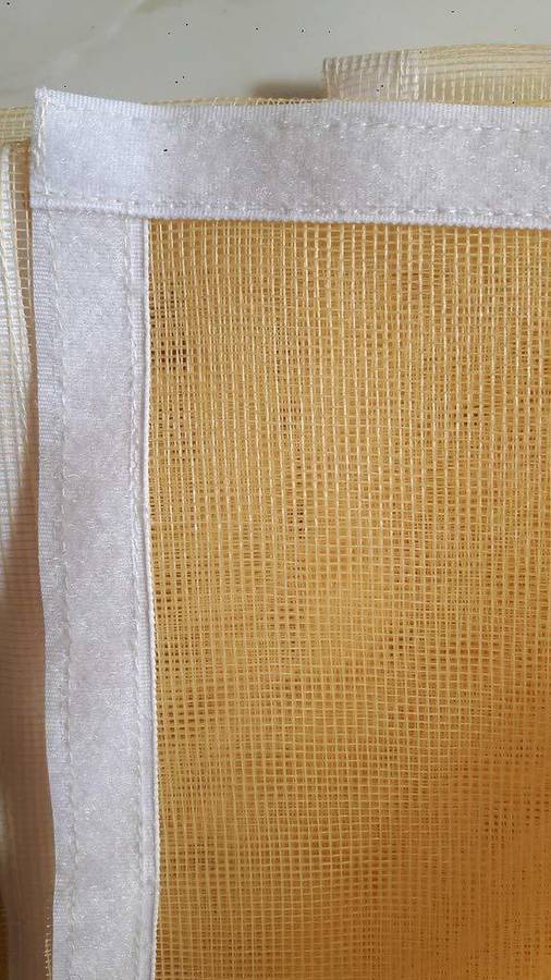 MouliK 120 cm (4 ft) Net Window Curtain Single Curtain