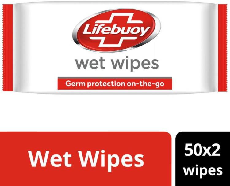 LIFEBUOY Wet Wipes Germ Protection On the Go Price in India