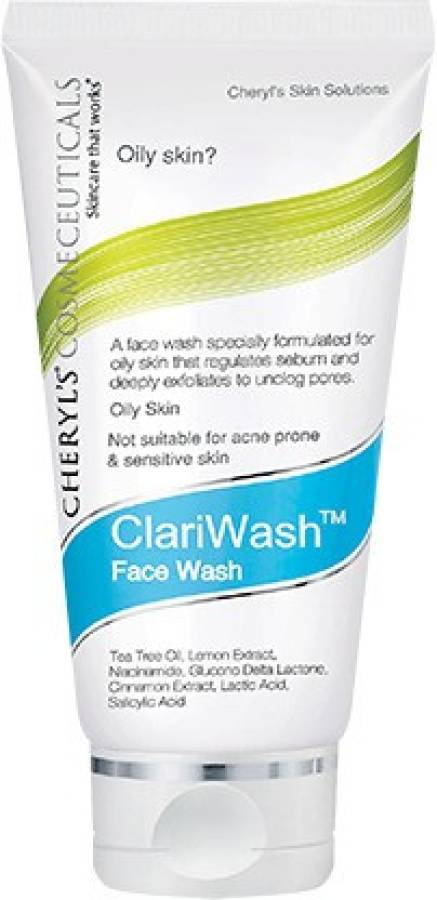 Cheryl's Cosmeceuticals Clariwash  - For Oily Skin Face Wash Price in India