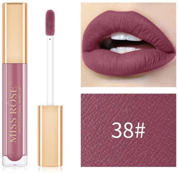 MISS ROSE PROFESSIONAL MAKEUP MATTE LIPGLOSS 2G, 003M38 Price in India