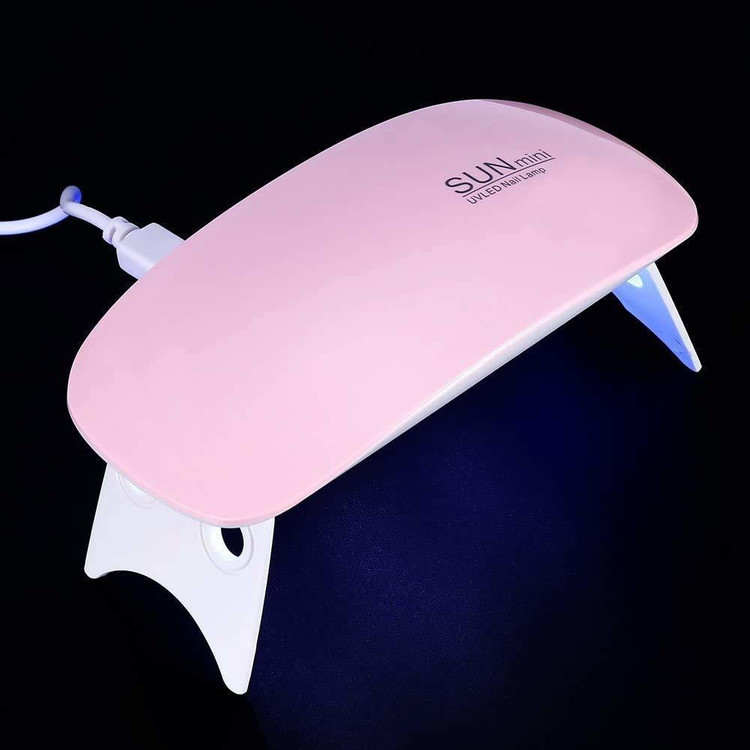 MME shop Mini Nail Lamp Usb UV Nail Dryer Gel Nail Polish Art Tool SUN  Mini Nail Dryer 6W UV Gel Polish Curing LED Lamp Portable Manicure Tool Nail  Polish Dryer UV