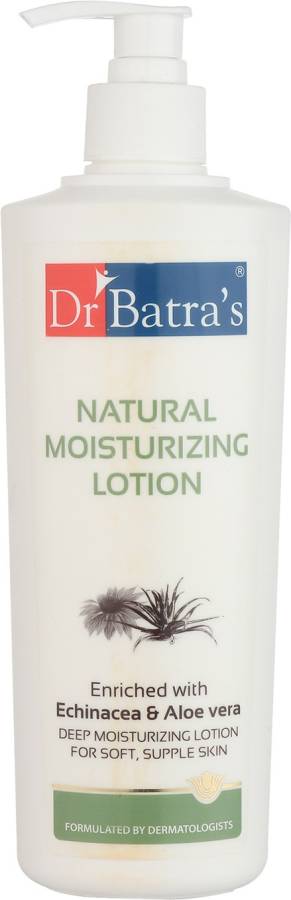 Dr Batra's Natural Moisturizing Lotion Enriched With Echinacea & Aloe vera - 400 ml Price in India