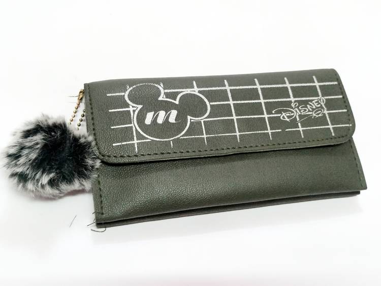 Casual, Party, Formal Green  Clutch