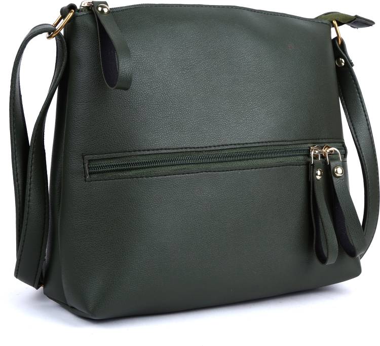 Green Women Sling Bag Price in India