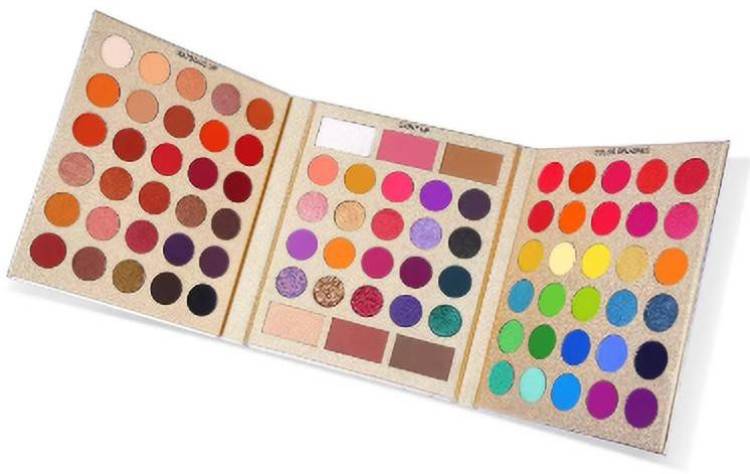 Beauty Glazed Pretty All Set Eyeshadow Palette Holiday Gift Set Pro 86 Colors Makeup Kit Matte Shimmer Eye Shadow Highlighters Contour Blush Powder All In One Makeup Pallet 375 g Price in India