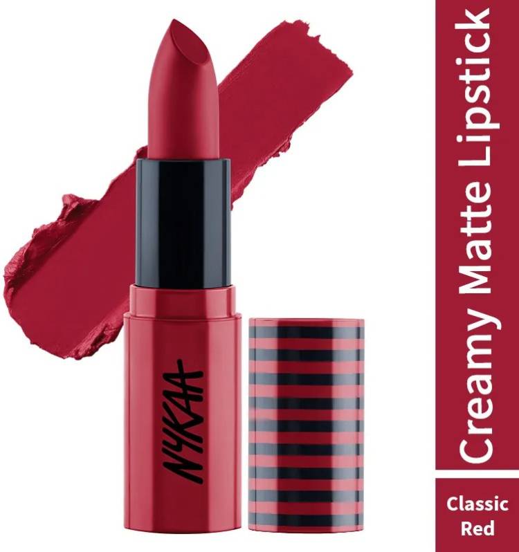NYKAA So Creme! Creamy Matte Lipstick - On Fire Price in India