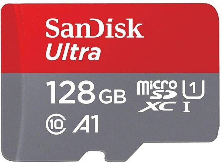 SanDisk ULTRA 128 GB MicroSDXC UHS Class 1 120 MB/s  Memory Card