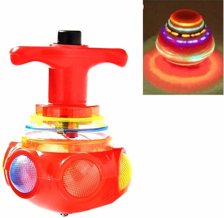 MON N MOL LED Lattoo,Spinning Top with LED Light , Music and Laser Toy