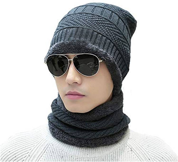 Woven WINTER BANNIE CAPS/SCARFS-03 Cap