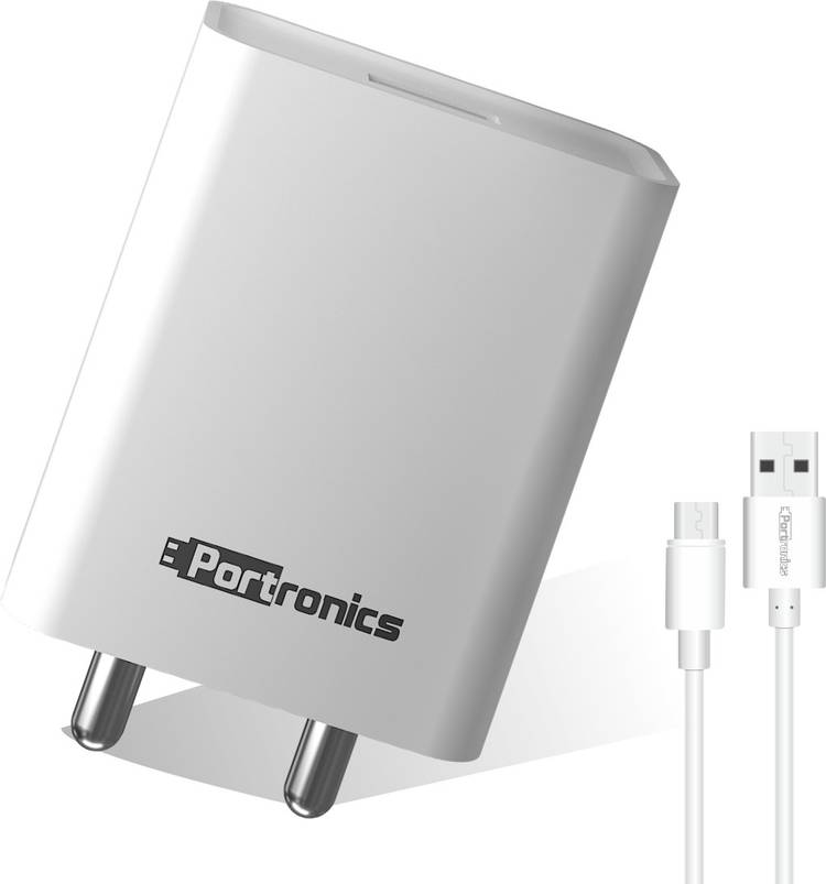 Portronics ADAPTO 62 2.4 A Mobile Charger with Detachable Cable