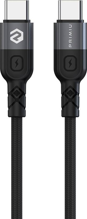 Primiu Type-C to Type-C 60W Fast Charging 3 A 1 m USB Type C Cable