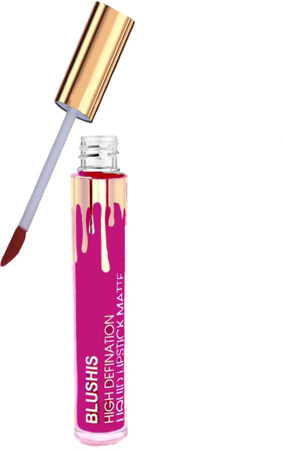 BLUSHIS High Defination Non Transfer Liquid Matte Lipstick (LIGHT Nude Colour) (7ml) Price in India