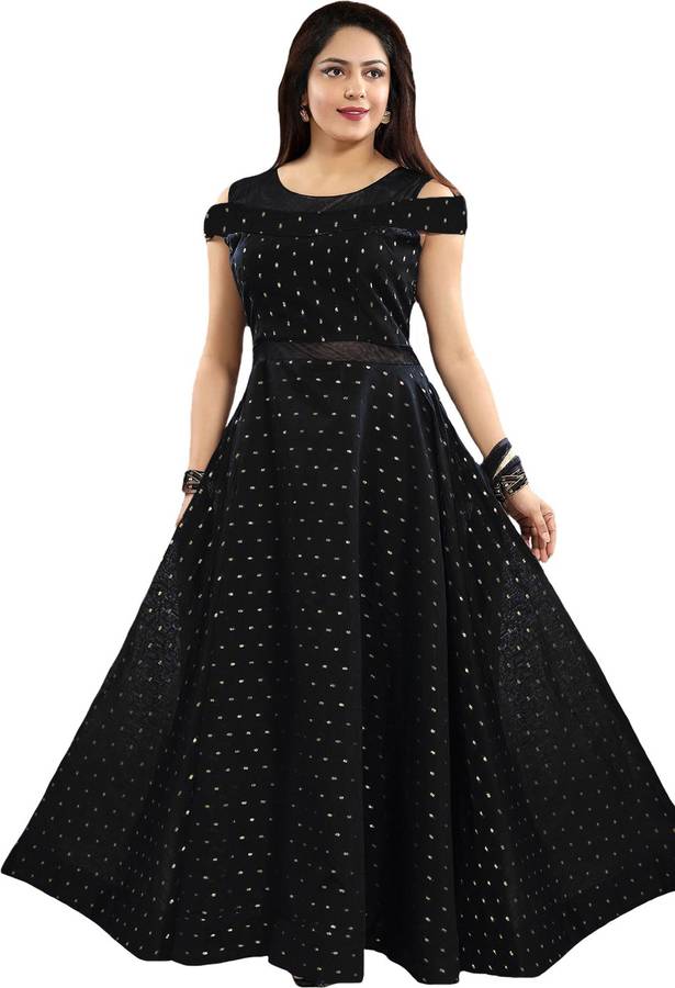 Women Gown Grey Dress