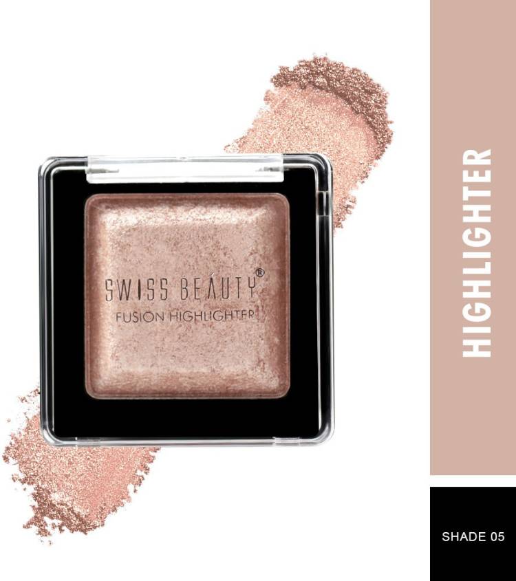 SWISS BEAUTY Fusion Highlighter, Face Makeup, Shade-05 ,6 gm Highlighter Price in India
