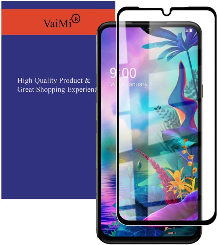 VaiMi Edge To Edge Tempered Glass for LG G8X, LG G8X ThinQ (Main Screen)