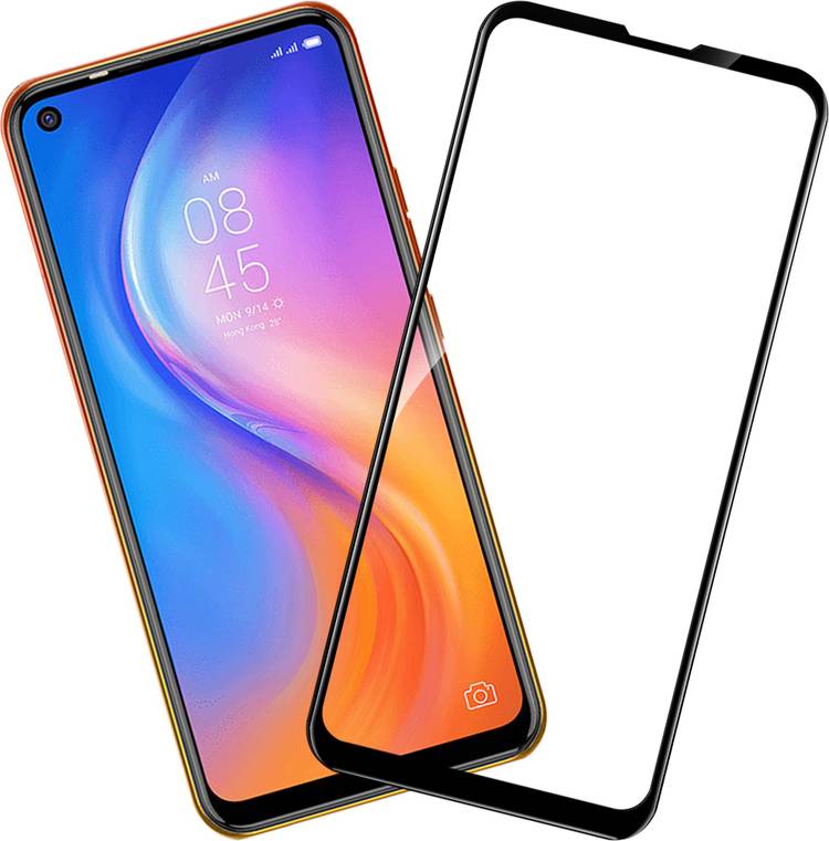 HUPSHY Edge To Edge Tempered Glass for Tecno Spark 5 Pro, Tecno Spark 5