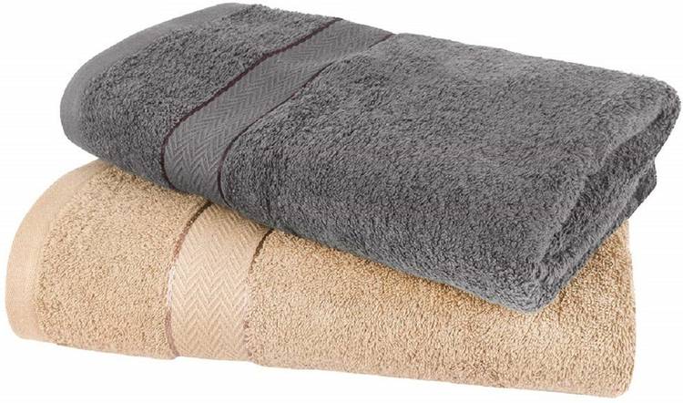 Cloth Fusion Cotton 500 GSM Bath Towel Set