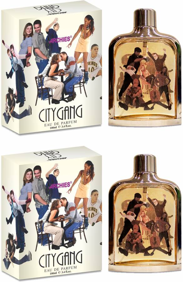 ARCHIES PERFUME CITY GANG 100ML (PACK OF 2) Eau de Parfum  -  200 ml
