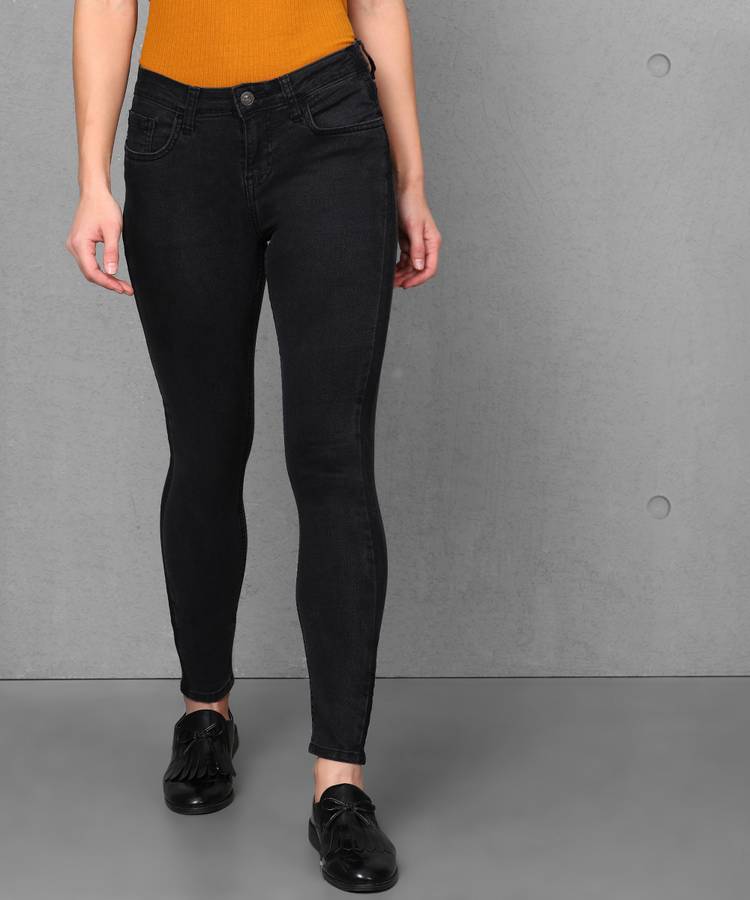 Skinny Women Dark Grey Jeans