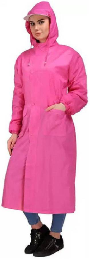Solid Women Raincoat