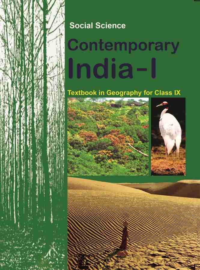 NCERT GEOGRAPHY(Contemporary India I) TEXTBOOK FOR CLASSIX(9th) Buy