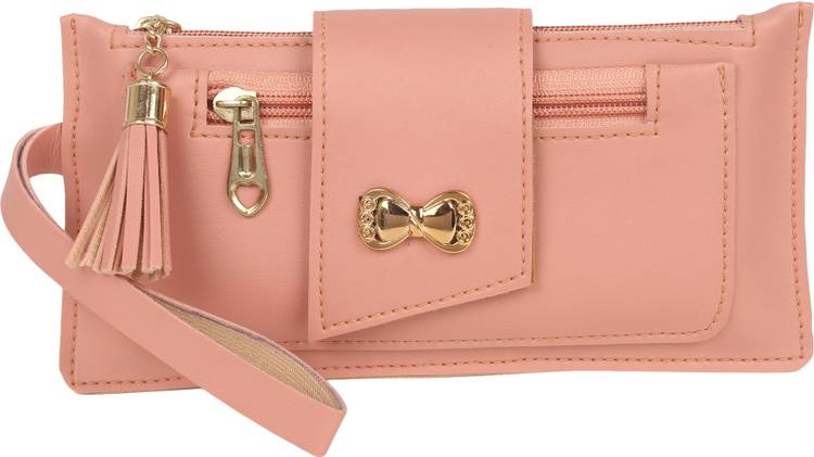 Party, Formal, Casual Pink  Clutch