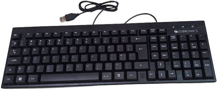 ZEBRONICS ZEB-K35 Wired USB Desktop Keyboard