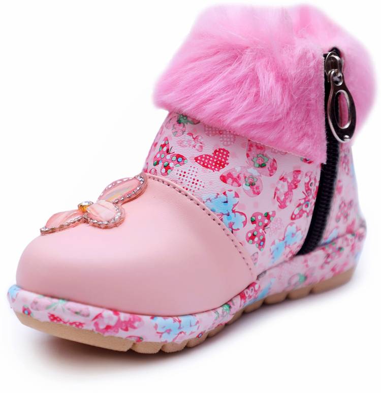 Zip Casual Boots For Girls