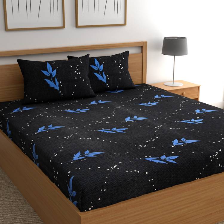 Flipkart SmartBuy 160 TC Microfiber Double Printed Bedsheet